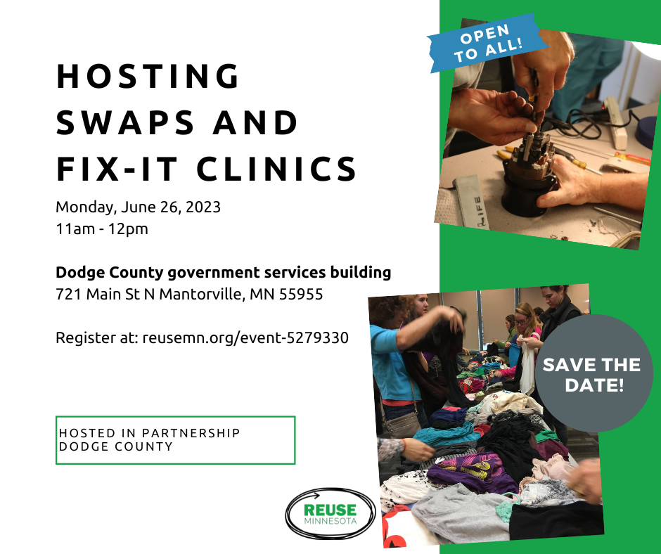 Hosting swaps and fix-it clinics - Dodge County FB (1)